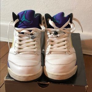 Jordan 5’s grapes sz 10